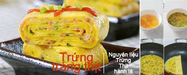 trứng đúc thịt